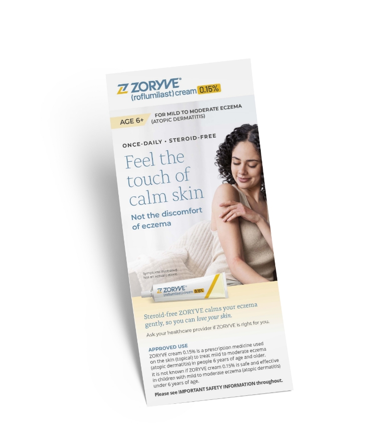 Download the ZORYVE patient brochure