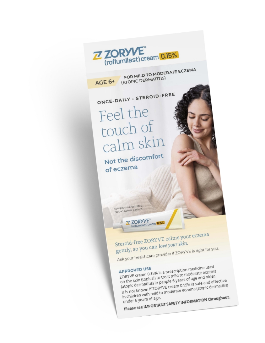 Download the ZORYVE patient brochure