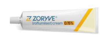 A tube of ZORYVE® cream, 0.15%