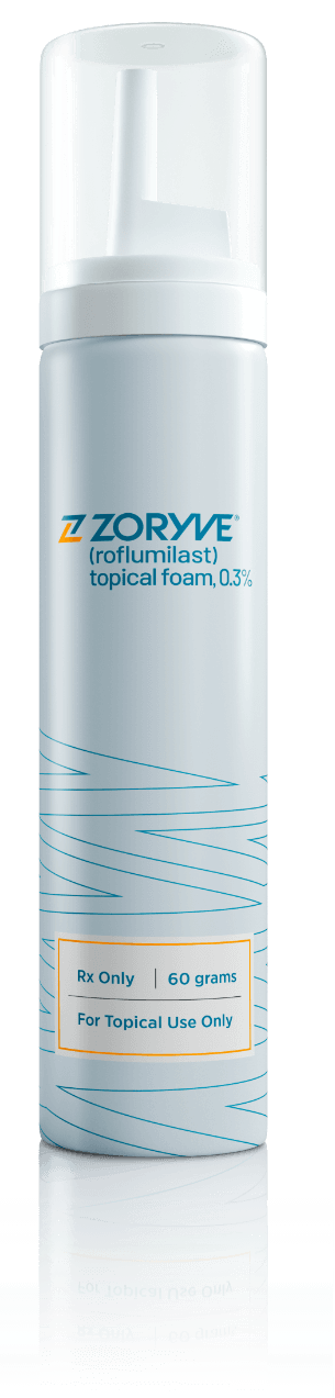 See ZORYVE Results | ZORYVE® (roflumilast) topical foam, 0.3%